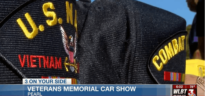 WLBT coverage for Vettes4Vets